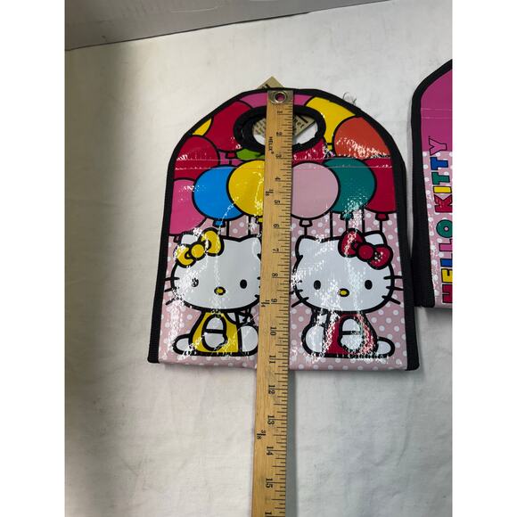 Hello Kitty by Zak Dura Sak Lunch bag Insulated Reusable Foldable Easy Clean NWT - Picture 8 of 12
